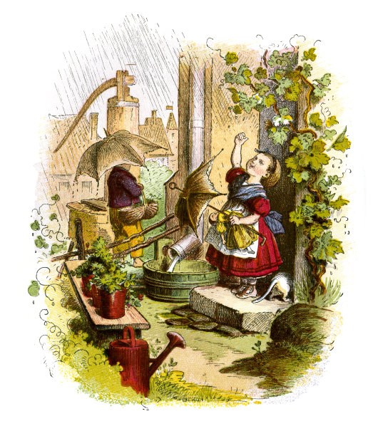 夏天阵雨图片下载