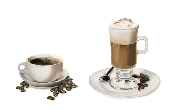拿铁咖啡图片下载