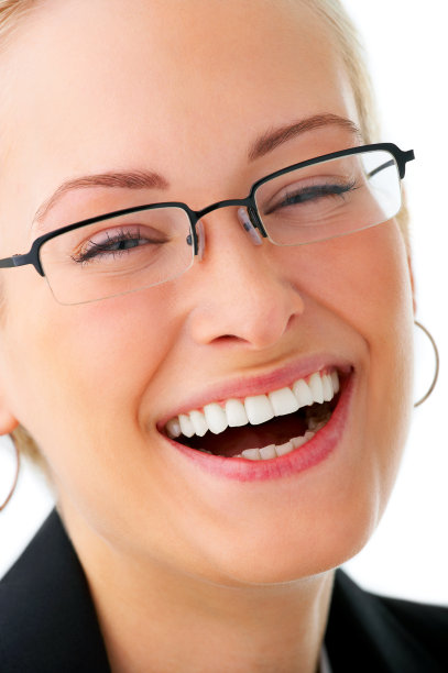 有吸引力的女商人微笑图片下载