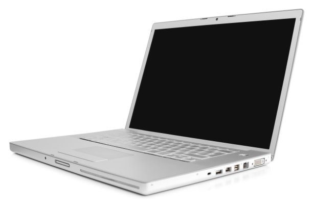 笔记本电脑隔离白色图片下载