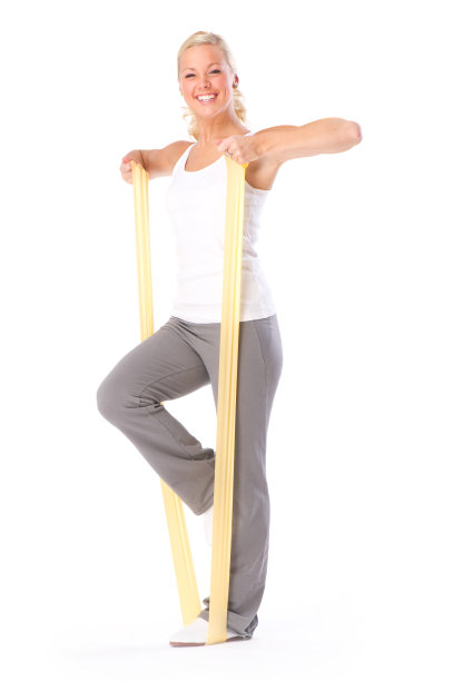 微笑女性健身图片下载