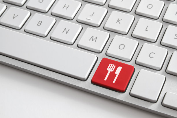 电脑键盘上的点餐热键图片下载