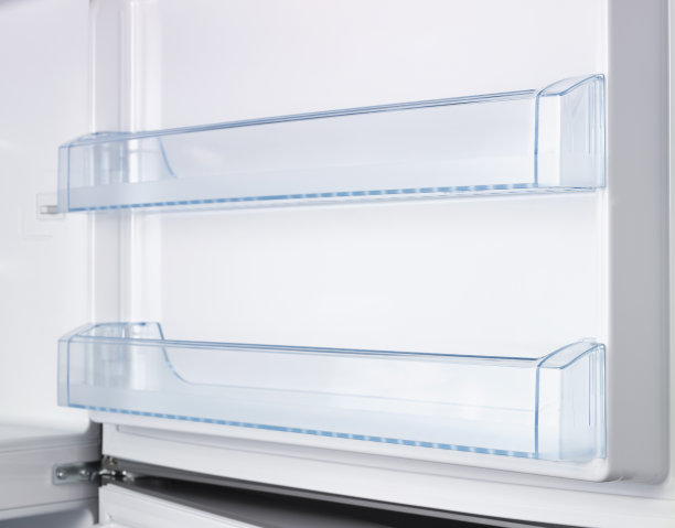 空冰箱的架子上图片下载