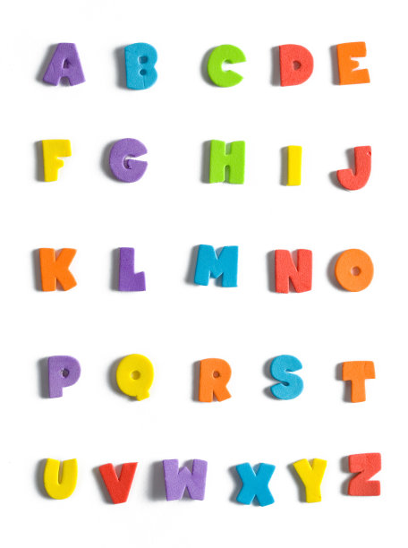 彩色字母图片下载
