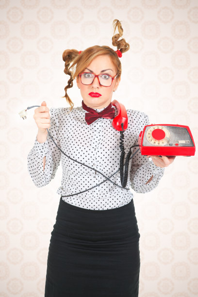 困惑的女商人图片下载