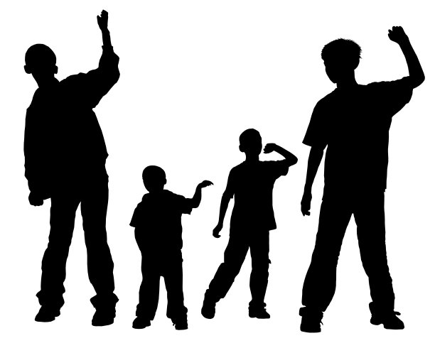 一群青少年，跳舞，拉丝图片下载