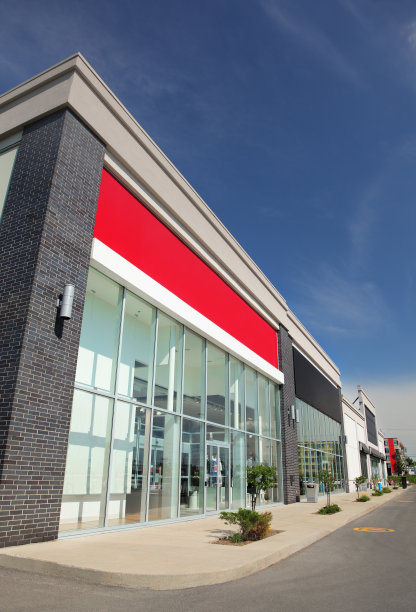 现代商店建筑外观图片下载
