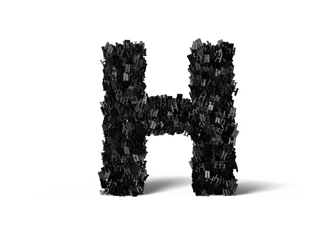 字母H - 由H组成图片下载