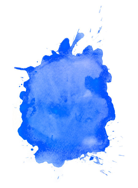 蓝色飞溅图片下载