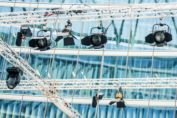 音乐舞台聚光灯图片下载