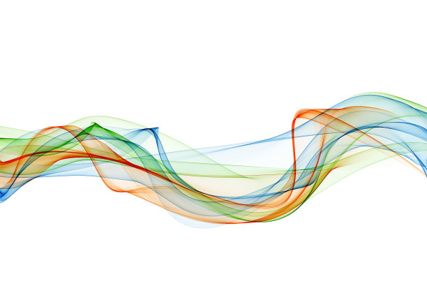 抽象的彩色线条图片下载