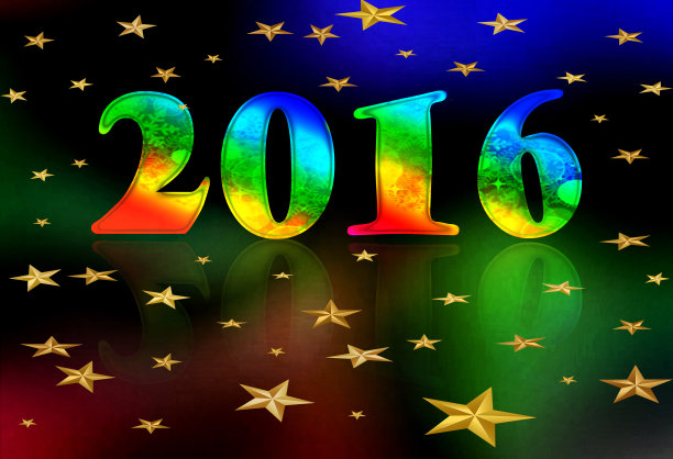 2016年圣诞快乐，新年快乐图片下载