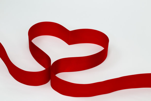 心的丝带图片下载