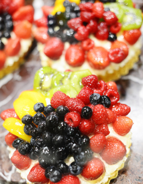 甜点-水果挞图片下载