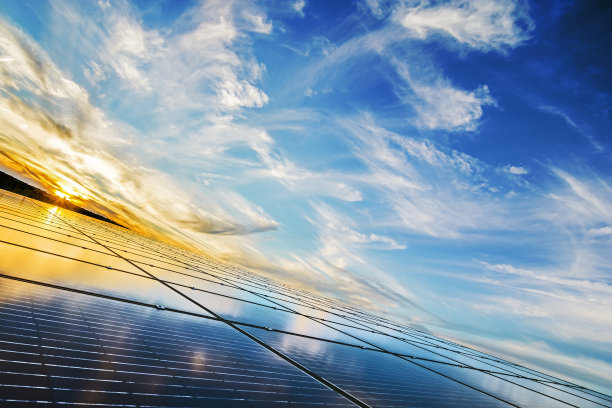 太阳能电池板素材图片