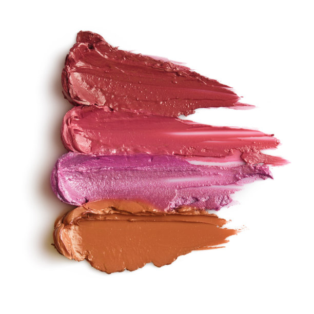 红色唇膏涂片图片下载