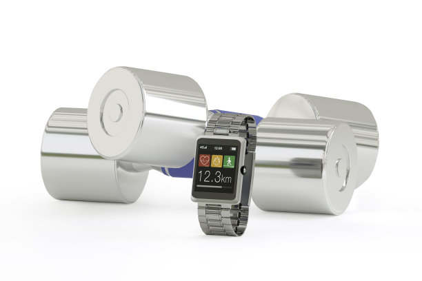 佩戴健康手表并时刻处于监督之下图片下载