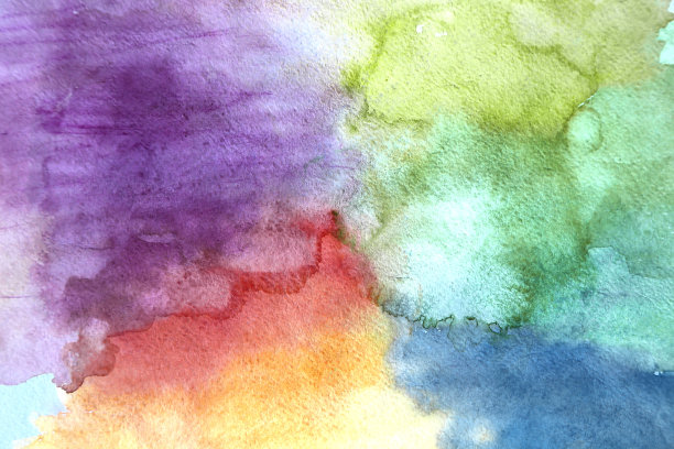 空白抽象的光水彩背景孤立在白色素材图片