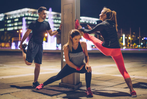 伸展你的肌肉素材图片