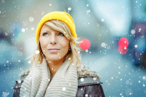 冬天的城市图片下载