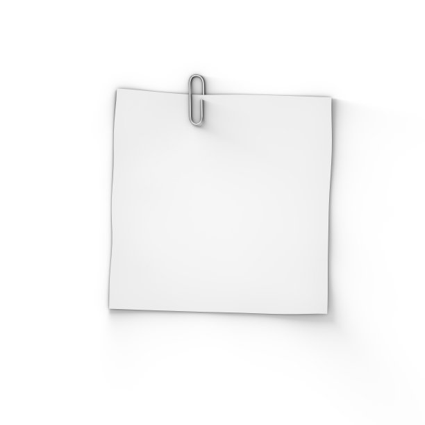 空白的便利贴图片下载