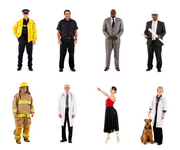 不同职业的衣服图片下载