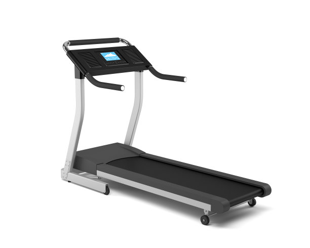 跑步机(运动机器)孤立的白色背景图片下载