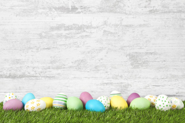 复活节彩蛋的背景图片下载