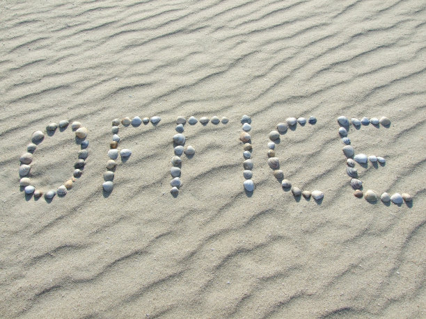 海滩的办公室图片下载