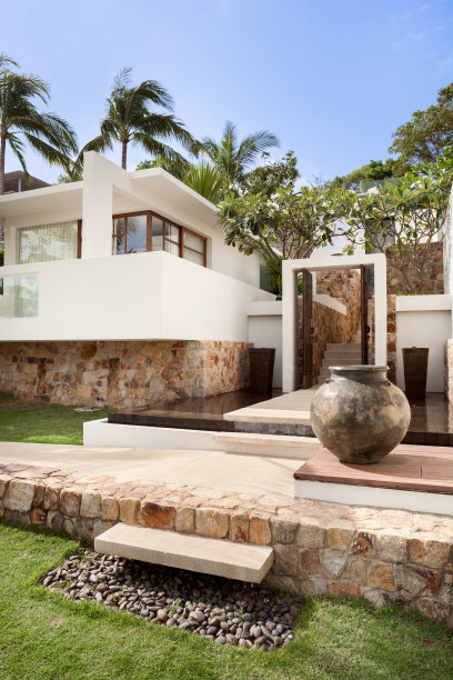 热带别墅图片下载