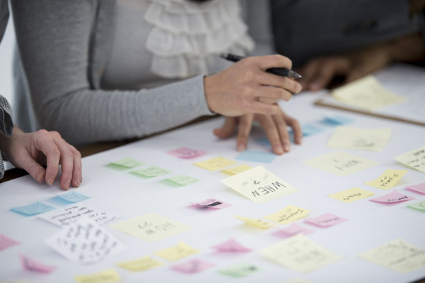 一个想法板的特写图片下载