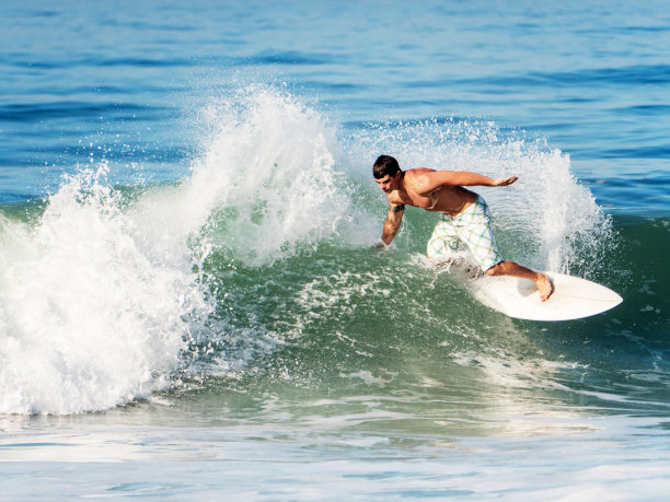 冲浪海浪。图片下载