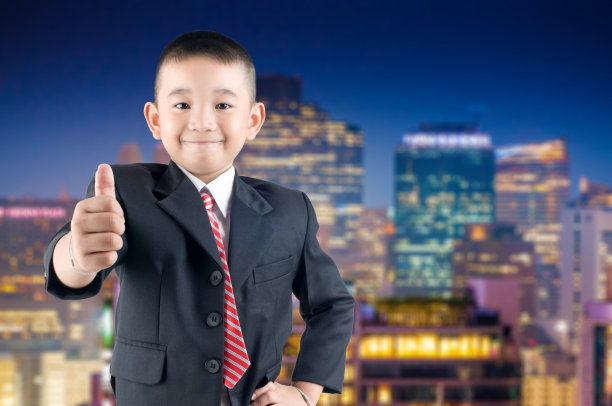 年轻的业务的男孩图片下载