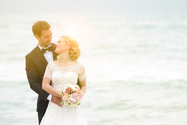 海滩婚礼图片下载