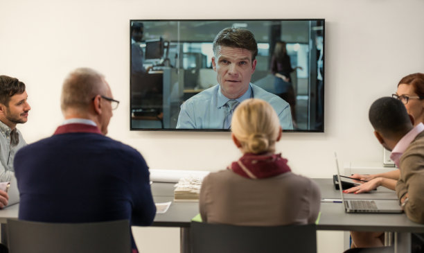 视频会议会议图片下载