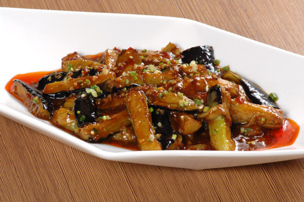 Fish flavored eggplant with Minced Pork in Garlic Sauce (鱼香茄子)图片下载