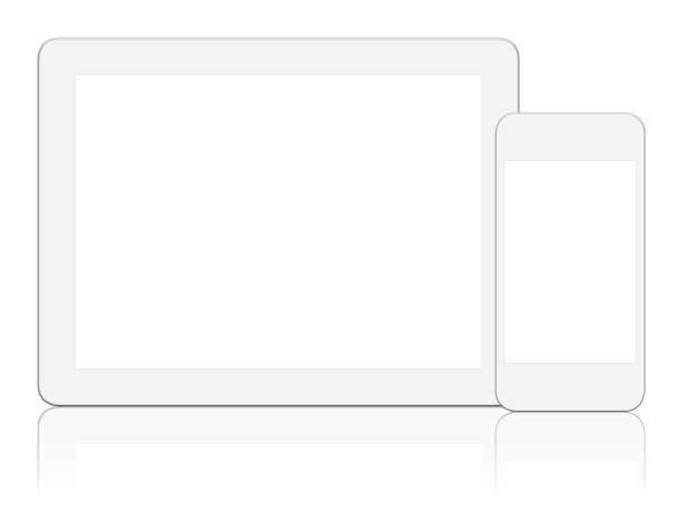 黑屏平板电脑和智能手机图片下载