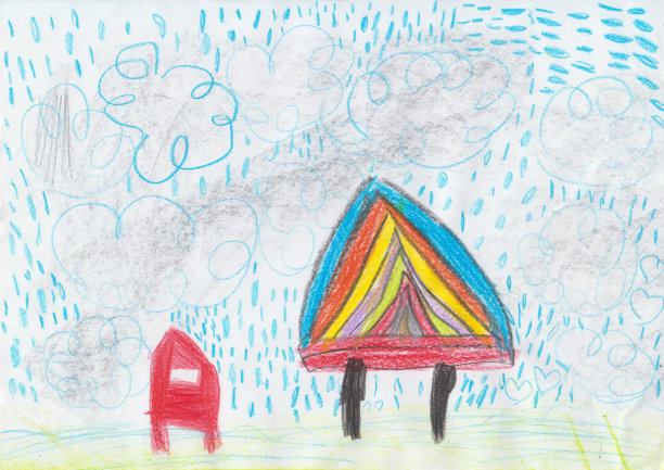 画两个家图片下载