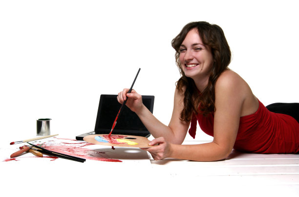 计算机艺术肖像图片下载