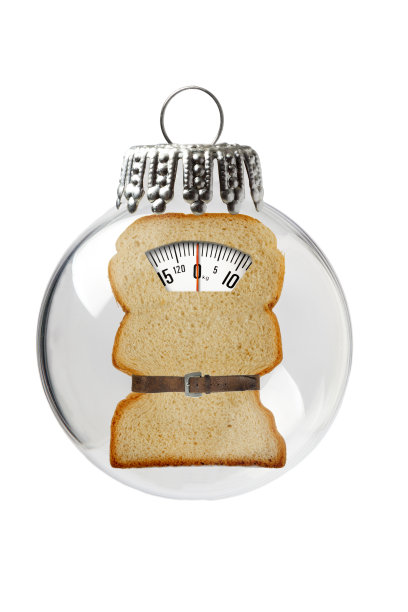 用面包做成的圣诞装饰品图片下载