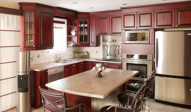 现代住宅厨房图片下载