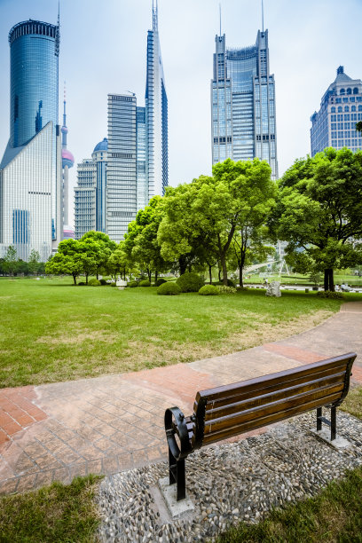 绿色城市公园图片下载