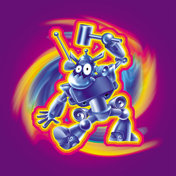 喷枪艺术-机器人- 02图片下载