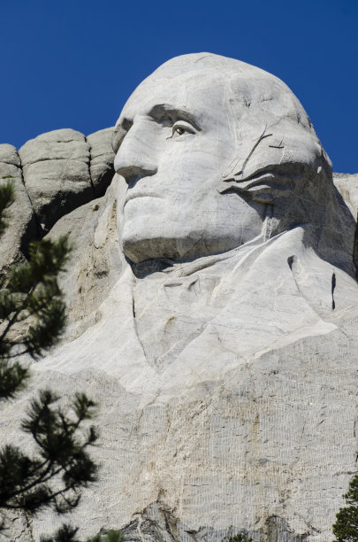 乔治·华盛顿，拉什莫尔山国家纪念碑图片下载