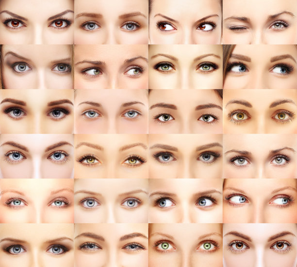 女人的眼睛素材图片