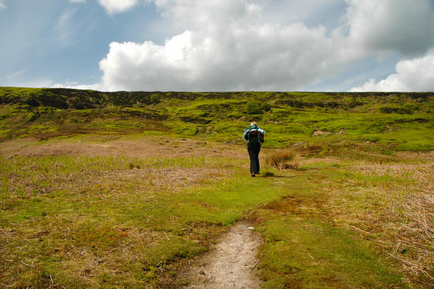 约克郡女性徒步旅行图片下载