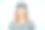 失望的年轻女人戴着书呆子眼镜素材图片