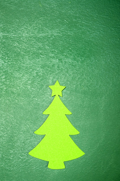 纸的圣诞树图片下载