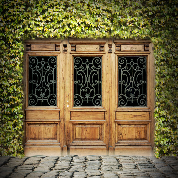 古老的门图片下载