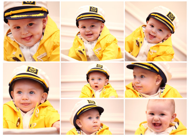 可爱的双胞胎儿子图片下载